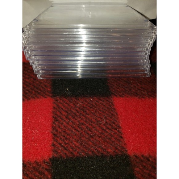 SLIM CD Jewel Cases Slimline 10pk Lot - Picture 2 of 4